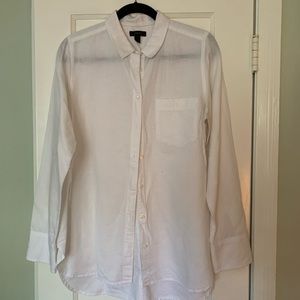 Linen button down